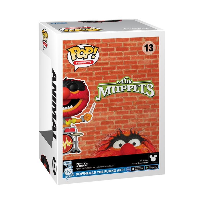 Muppets (2024) - Animal on Drums Pop! Vinyl NYCC 2024 [RS]