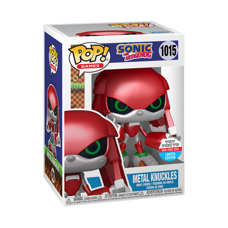 Sonic The Hedgehog - Metal Knuckles (Mech) Pop! Vinyl NYCC 2024 [RS]