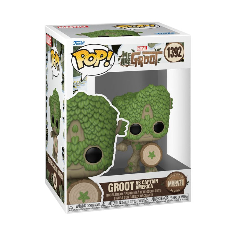 We Are Groot - Groot as Captain America Pop! Vinyl