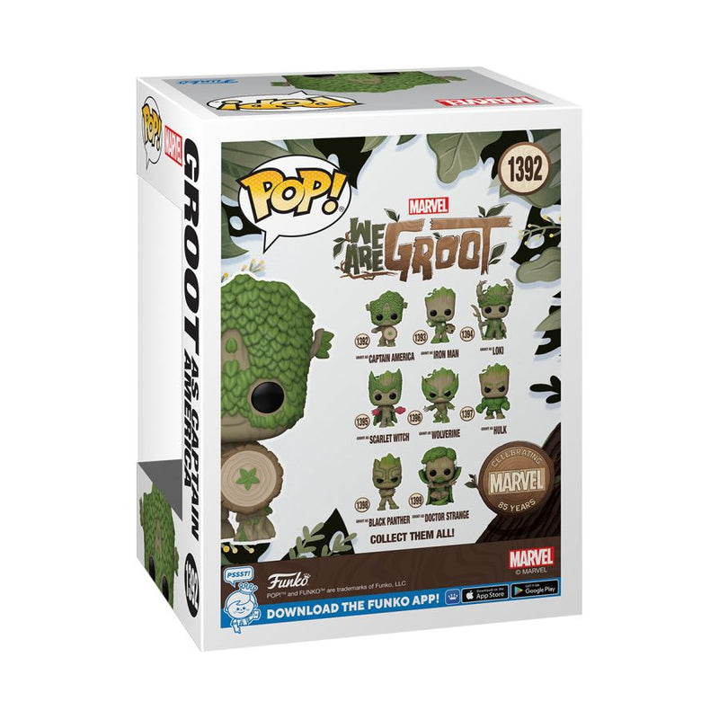 We Are Groot - Groot as Captain America Pop! Vinyl