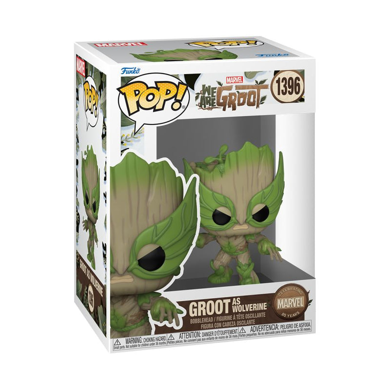 We Are Groot - Groot as Wolverine Pop! Vinyl