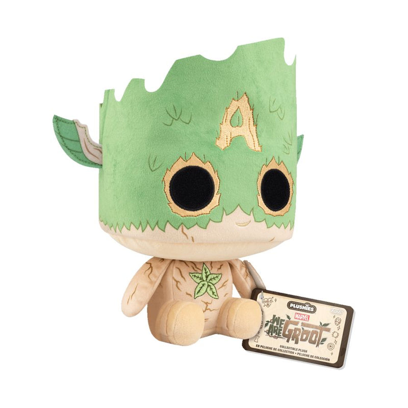 We Are Groot - Groot as Captain America 7" Pop! Plush