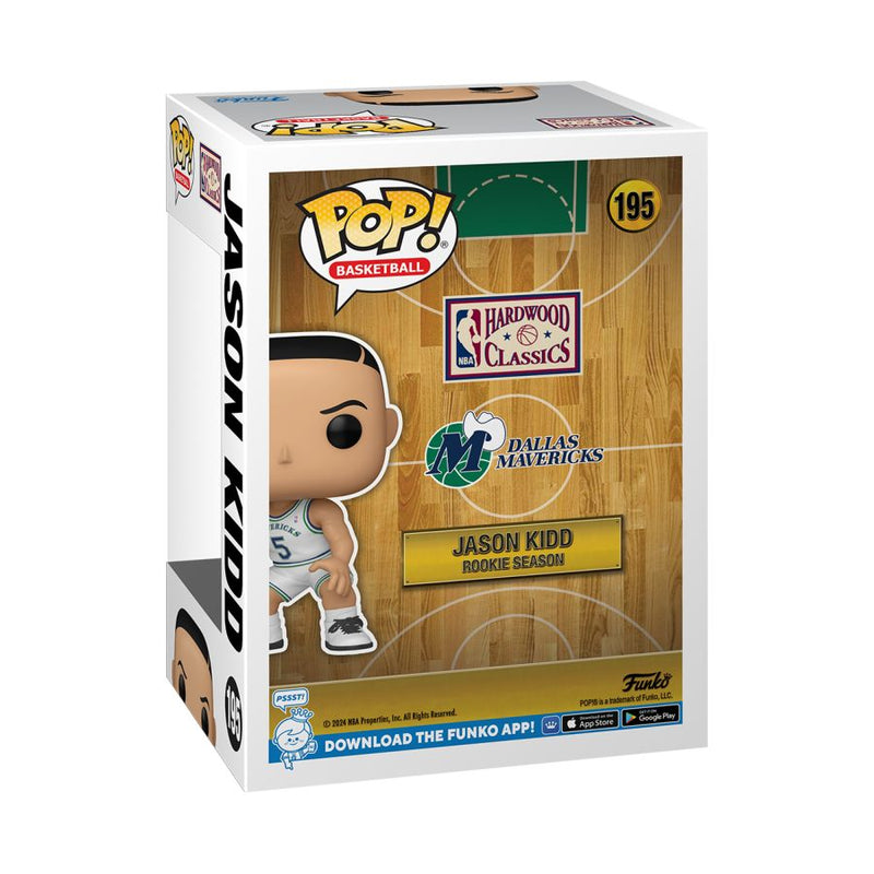 NBA Legends: Mavs - Jason Kidd (Rookie) Pop! Vinyl