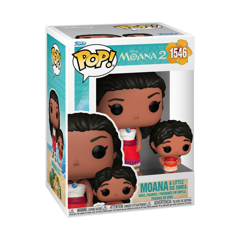 Moana 2 - Moana & Little Sis Simea Pop! Vinyl