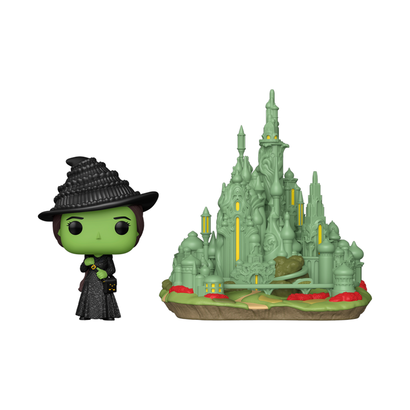 Wicked (2025) - Elphaba with Emerald City Pop! Town