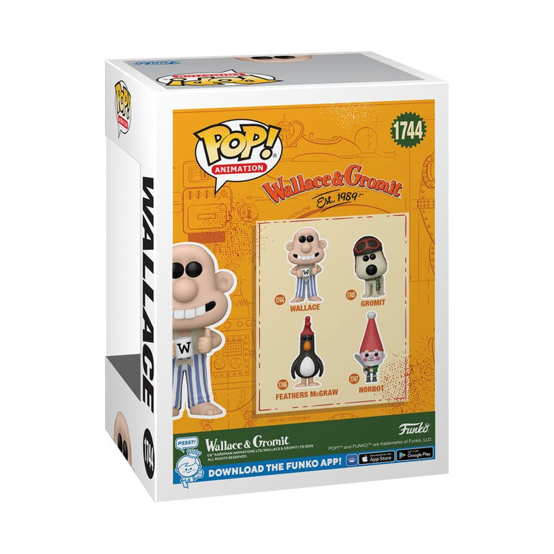 Wallace & Gromit (2024 Movie) - Wallace in Pyjamas Pop! Vinyl