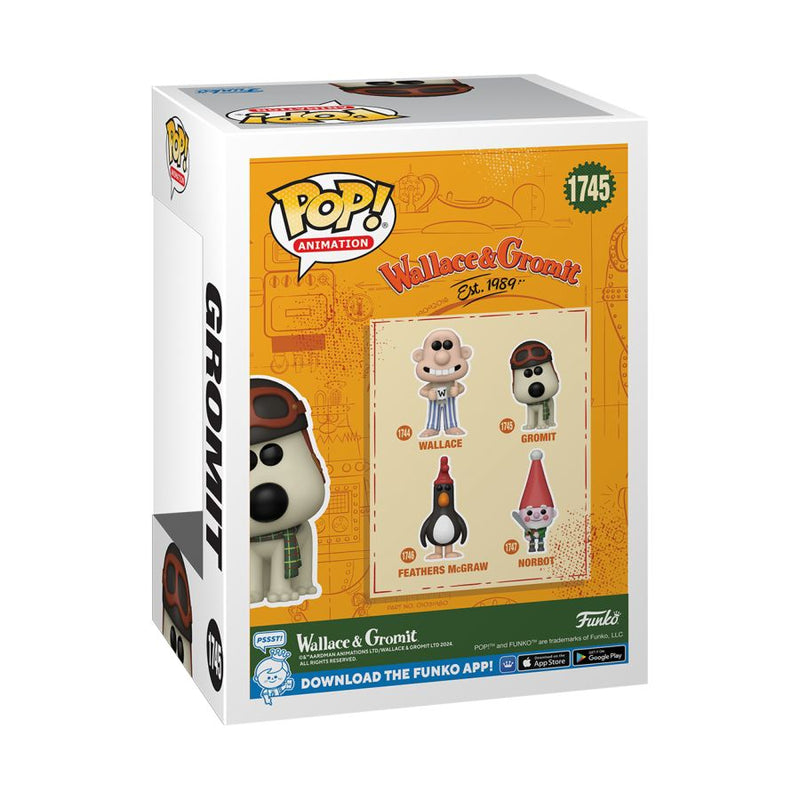 Wallace & Gromit (2024 Movie) - Gromit Pop! Vinyl