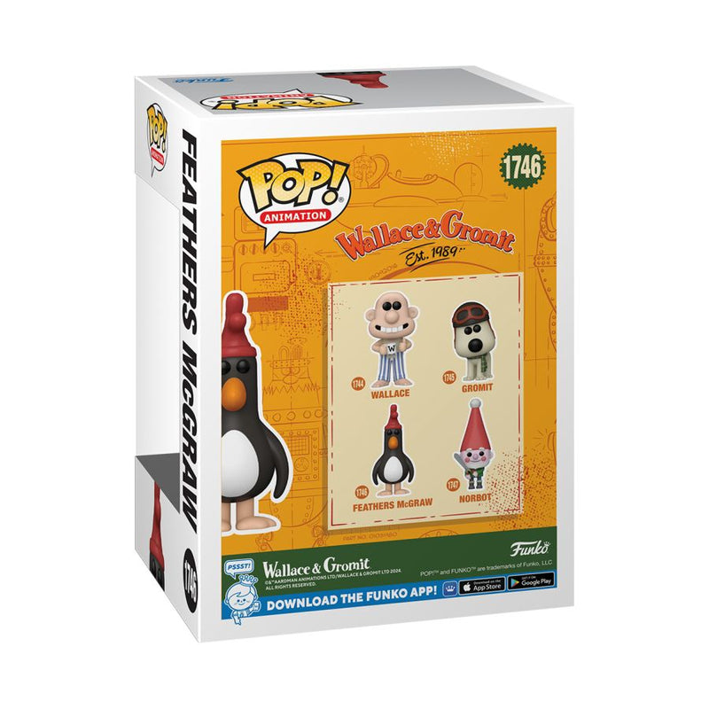 Wallace & Gromit (2024 Movie) - Feathers McGraw Pop! Vinyl