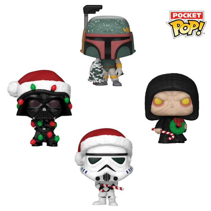 Star Wars - Holiday Tree Box Pocket Pop! 4-Pack