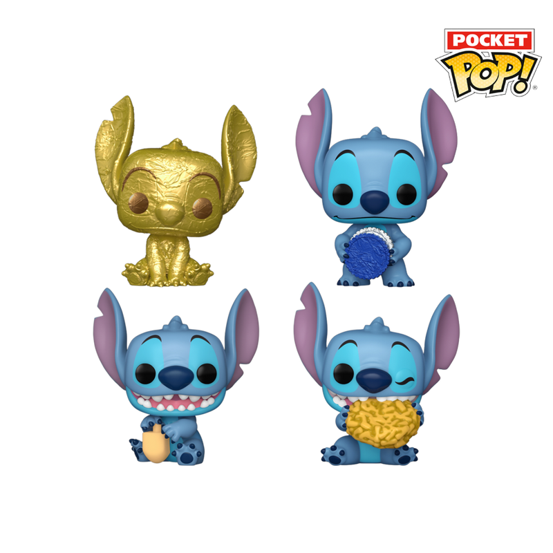 Lilo & Stitch - Stitch Dreidel Box Pocket Pop! 4-Pack