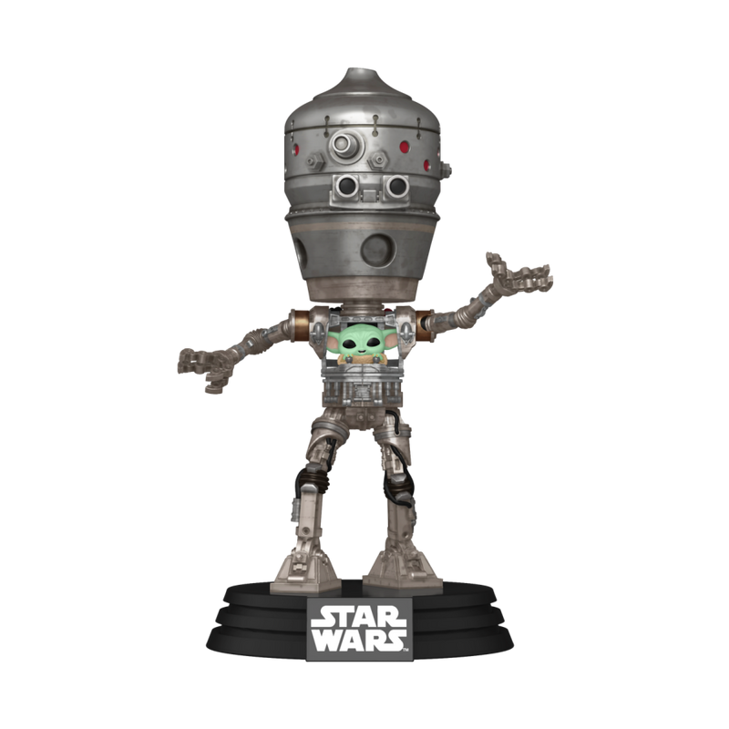 Star Wars - IG-12 with Grogu Pop! Deluxe