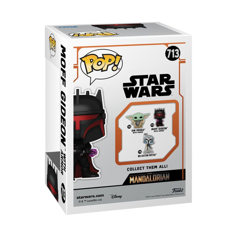 Star Wars: The Mandalorian - Moff Gideon with Armor Pop! Vinyl