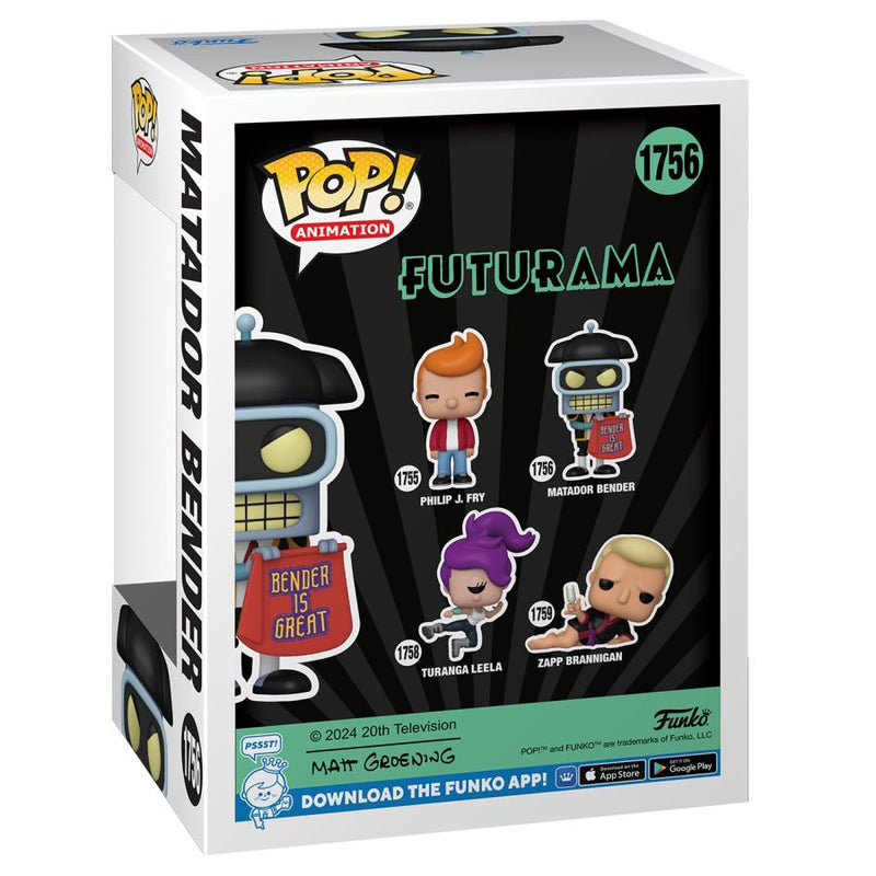 Futurama - Matador Bender Pop! Vinyl