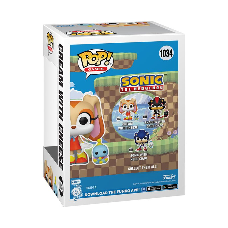 Sonic - Cream with Cheese Pop! Vinyl