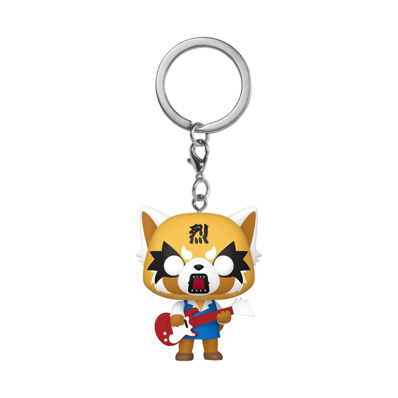 Aggretsuko - Aggretsuko with Guitar Pop! Keychain