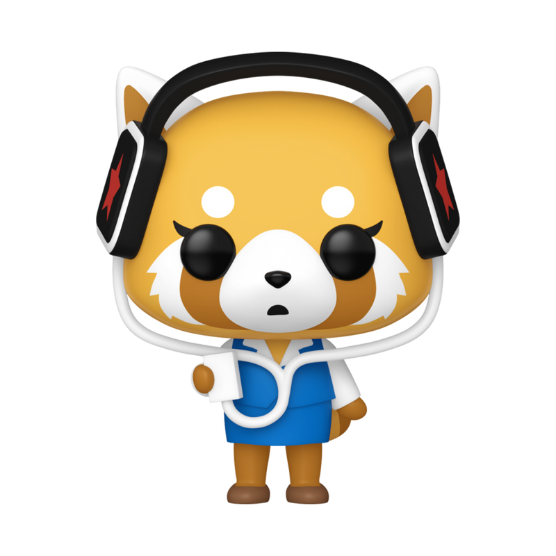 Aggretsuko - Aggretsuko with Headphones Pop! Vinyl