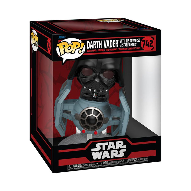 Star Wars: Darkside - Darth Vader with TIE Advanced x1 Starfighter Pop! Ride