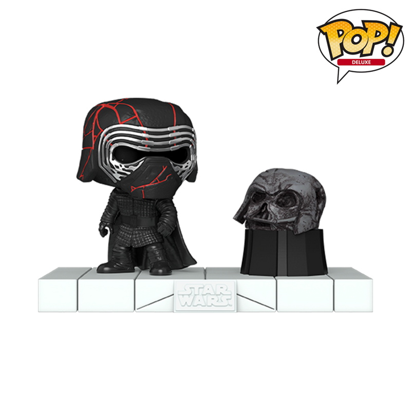 Star Wars: Darkside - Kylo Ren with Darth Vader Helmet Pop! Deluxe