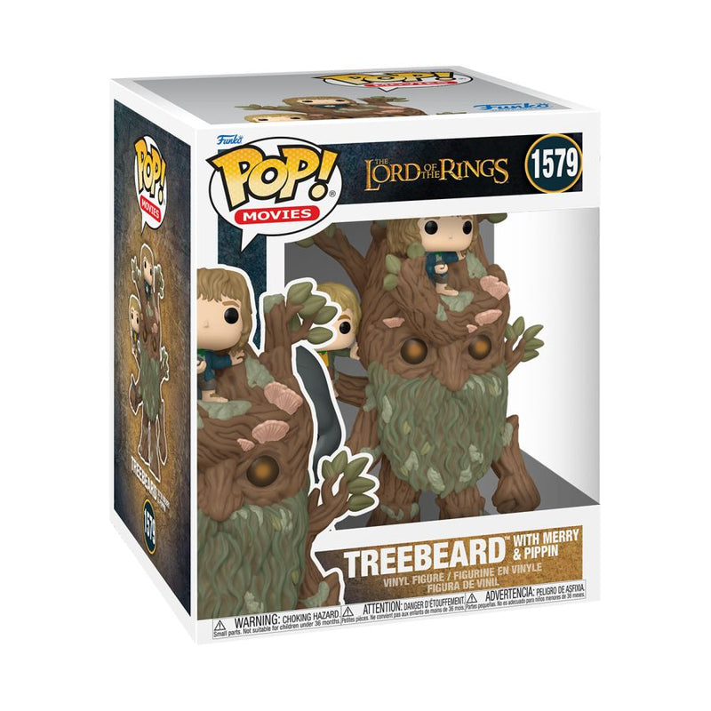 The Lord of the Rings - Treebeard with Merry & Pippin 6" Pop! Vinyl