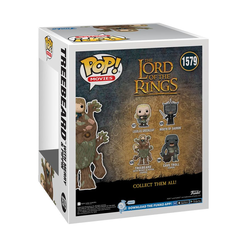 The Lord of the Rings - Treebeard with Merry & Pippin 6" Pop! Vinyl