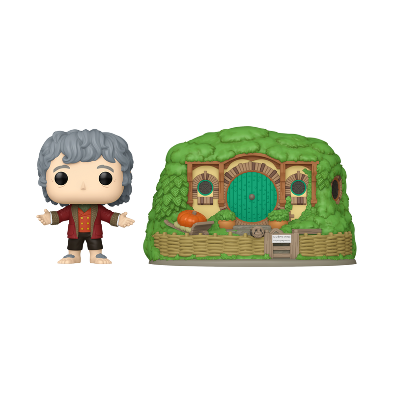 The Lord of the Rings - Bilbo Baggins with Bag-End Pop! Town