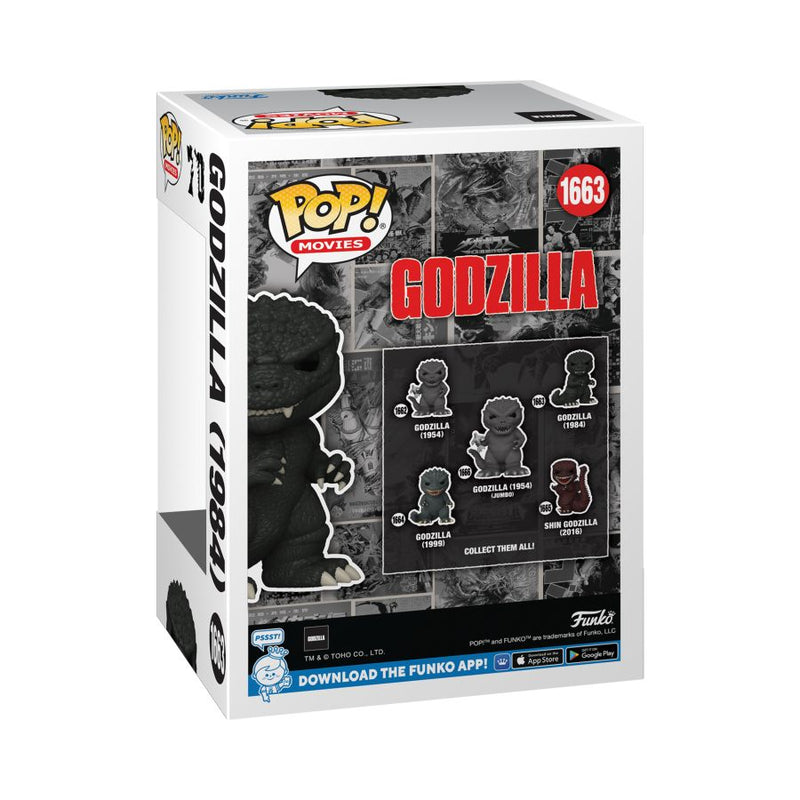 Godzilla: 70th Anniversary - Godzilla (1984) (with chase) Pop! Vinyl