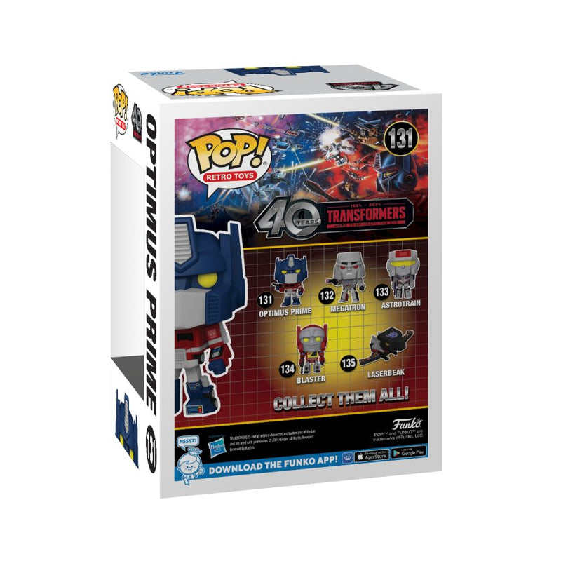 Transformers: Generation 1 - Optimus Prime Pop! Vinyl