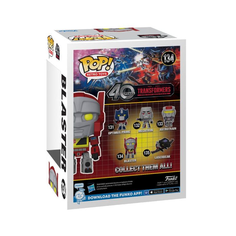 Transformers: Generation 1 - Blaster Pop! Vinyl