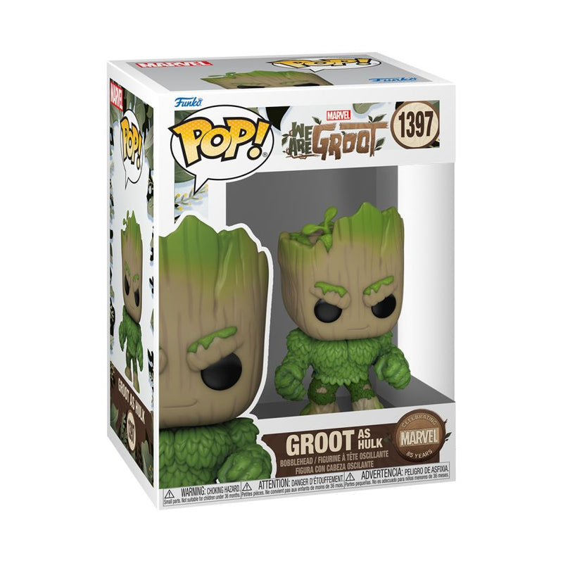 We Are Groot - Groot as Hulk Pop! Vinyl