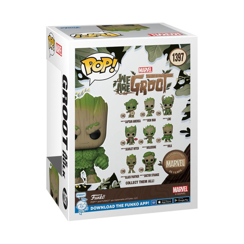 We Are Groot - Groot as Hulk Pop! Vinyl