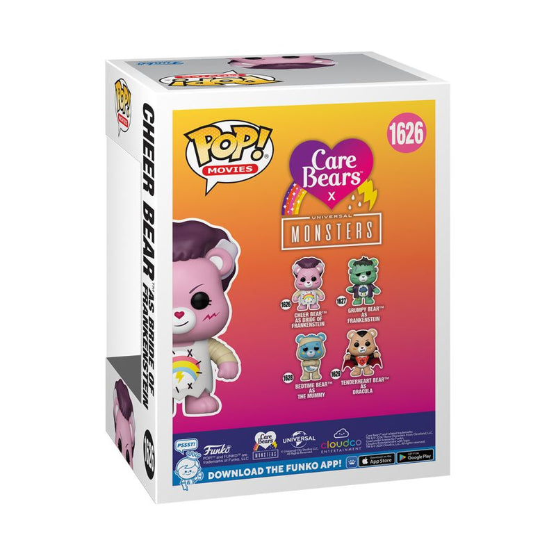 Care Bears x Universal Monsters - Cheer as Bride of Frankenstein Pop! Vinyl