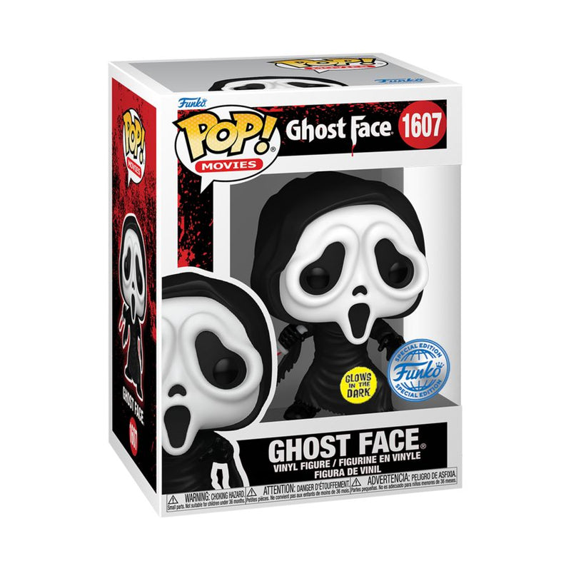 Scream - Ghostface US Exclusive Glow Pop! Vinyl [RS]