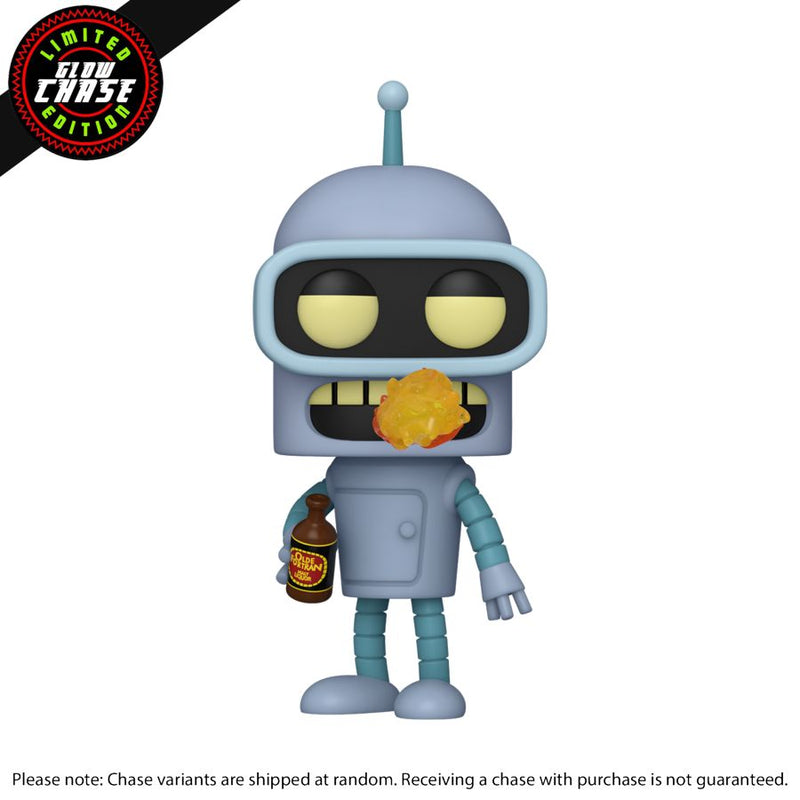 Futurama - Bender (with chase) Pop! Vinyl [RS]