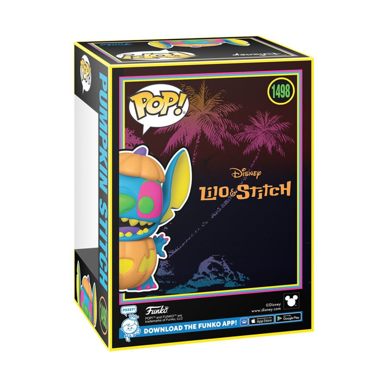 Lilo & Stitch - Pumpkin Stitch Blacklight Pop! Vinyl [RS]