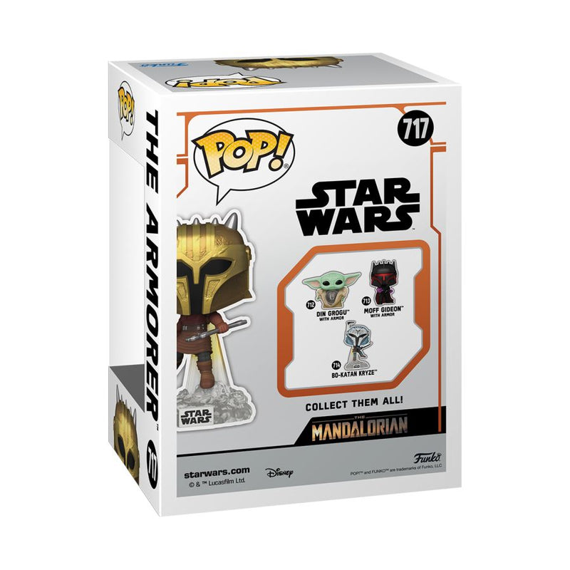 Star Wars: The Mandalorian - The Armorer with Jetpack Pop! Vinyl [RS]