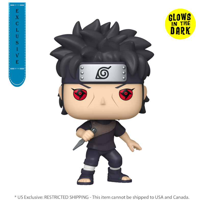 Naruto - Shisui Uchiha with Kunai Glow in the Dark Pop! Vinyl [RS]