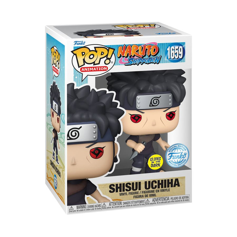 Naruto - Shisui Uchiha with Kunai Glow in the Dark Pop! Vinyl [RS]