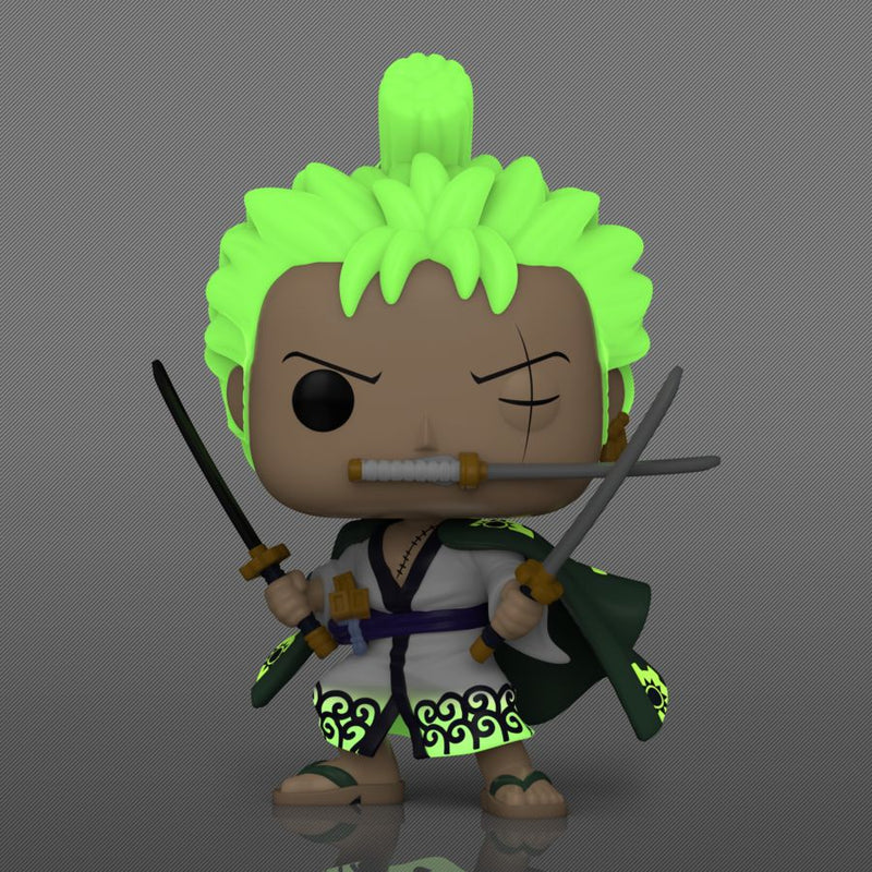 One Piece - Roronoa Zoro Three Sword Style Glow Pop! Vinyl [RS]