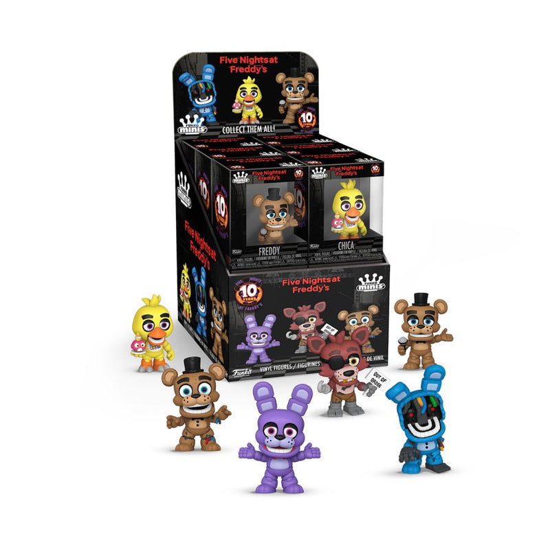 Five Nights at Freddy's - 10th Anniversary Mini Vinyl Figures [RS]