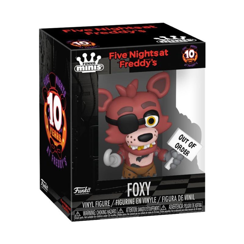 Five Nights at Freddy's - 10th Anniversary Mini Vinyl Figures [RS]