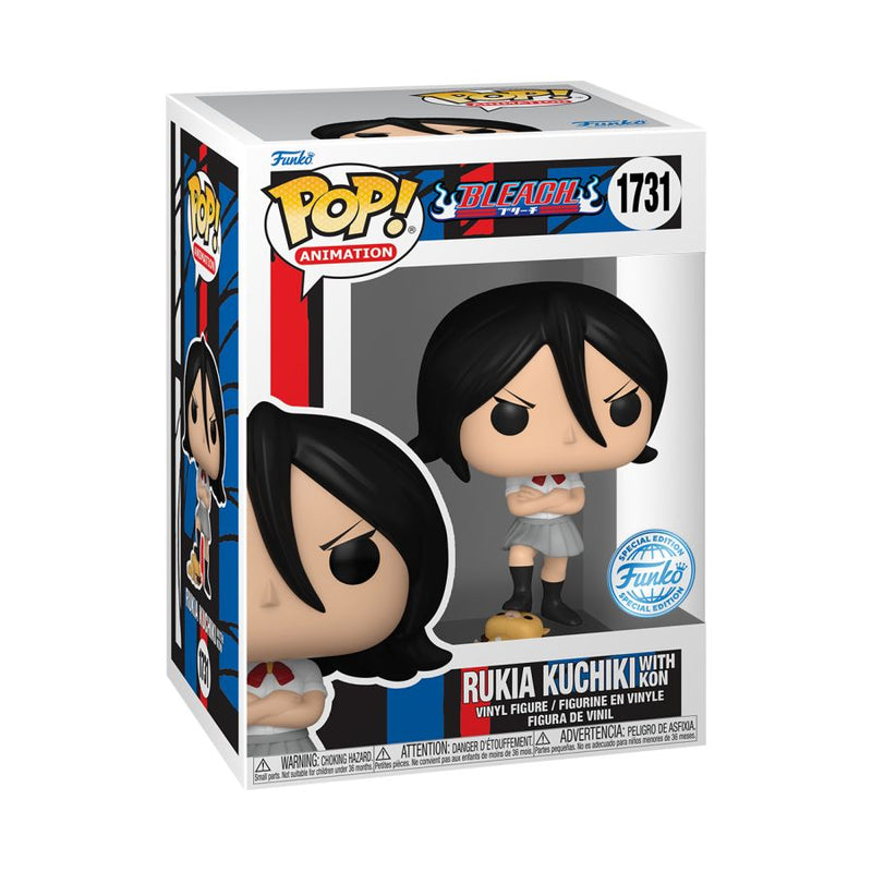 Bleach - Rukia Kushiki with Kon US Exclusive Pop! Vinyl [RS]