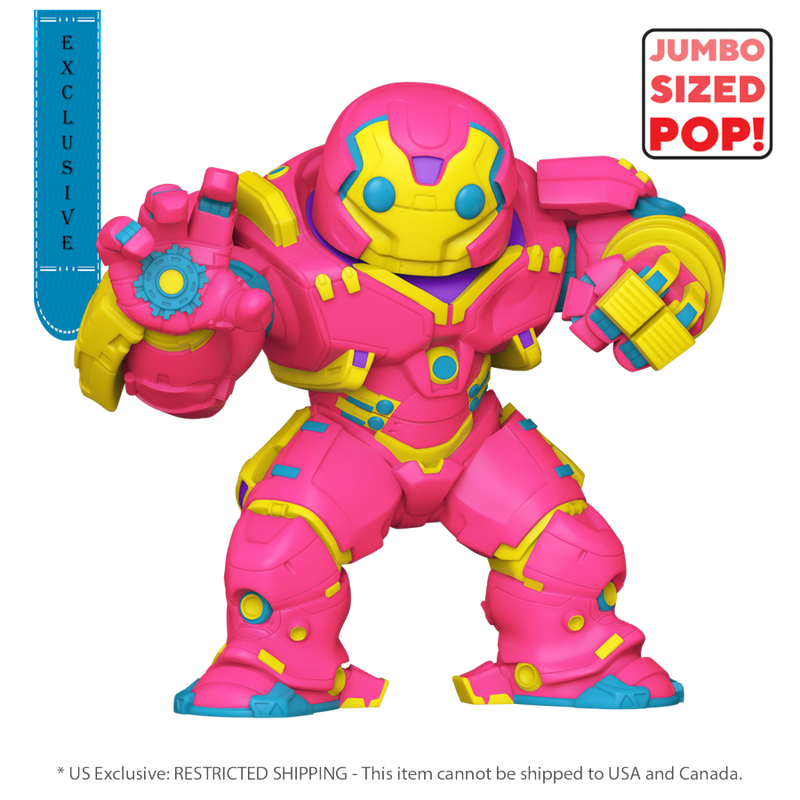 Marvel Comics - Hulkbuster (Infinity Saga) Black Light 10" Pop! Vinyl [RS]