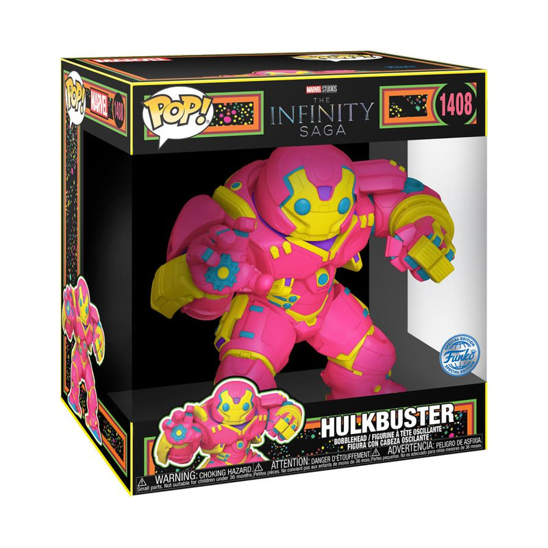 Marvel Comics - Hulkbuster (Infinity Saga) Black Light 10" Pop! Vinyl [RS]