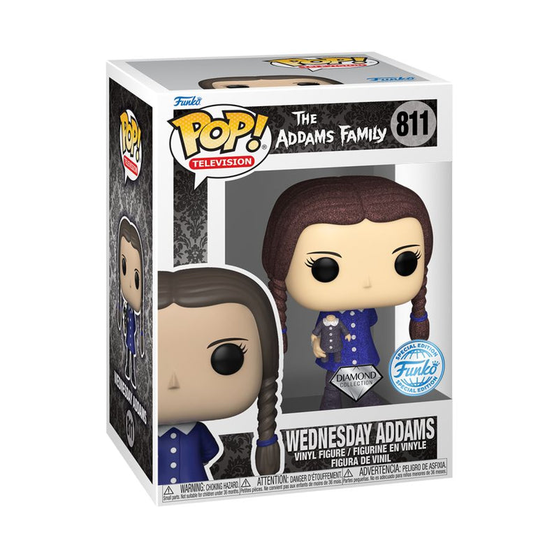 Addams Family (TV) - Wednesday Diamond Glitter Pop! Vinyl [RS]