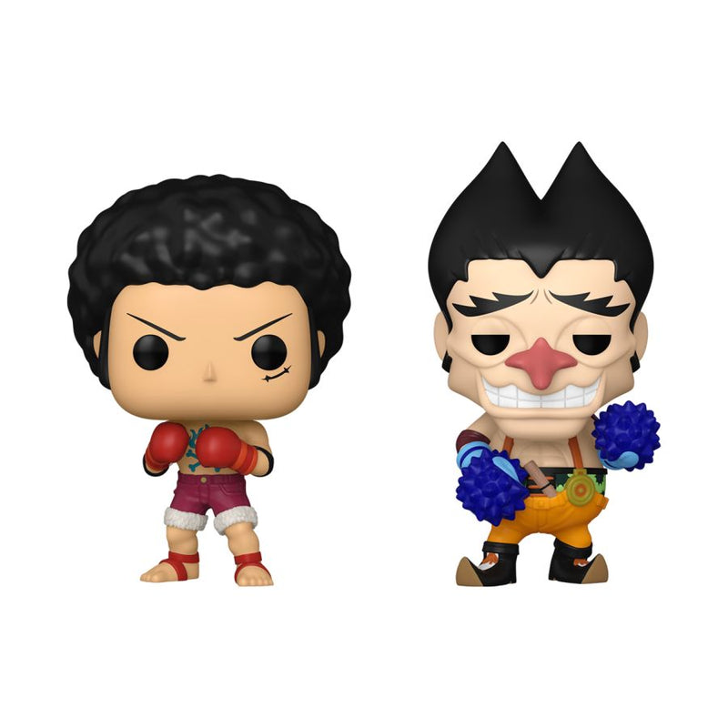 One Piece - Luffy & Foxy (with chase) Pop! Vinyl 2-Pack [RS]