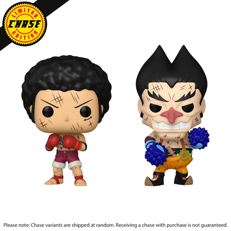 One Piece - Luffy & Foxy (with chase) Pop! Vinyl 2-Pack [RS]