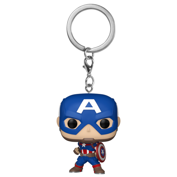 Marvel Comics - Captain America New Classics Pocket Pop! Keychain