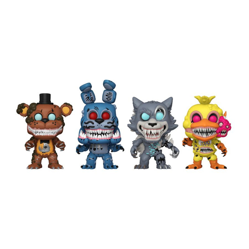 Five Nights at Freddy's - Twisted Ones Glow Pop! Vinyl 4-Pack [RS]