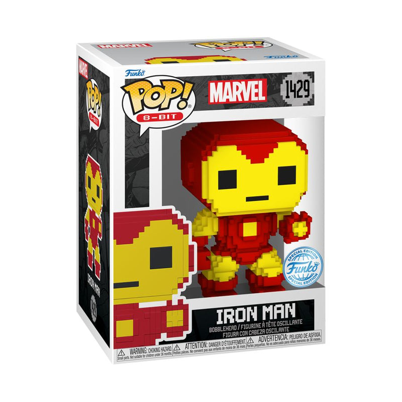 Marvel Comics: 8-Bit - Iron Man 8-Bit Pop! Vinyl [RS]