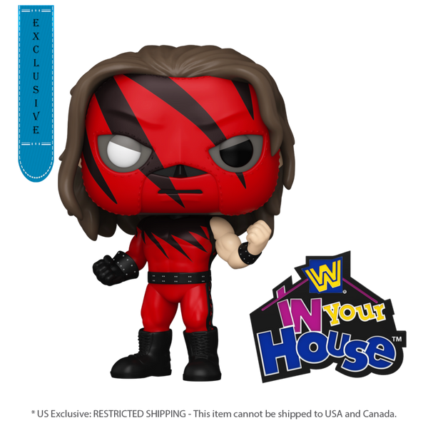 WWE - Kane (with Pin) US Exclusive Pop! Vinyl [RS]